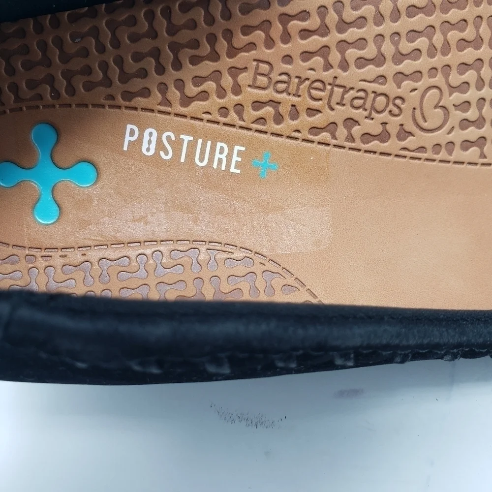POSTURE by Baretraps Black Wedges